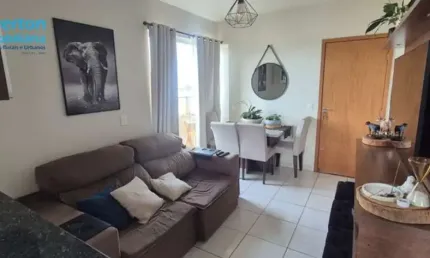 Apartamento à venda em Uberlândia-MG: 2 quartos, 1 vaga, 46,56 m² - Oportunidade única no Custódio Pereira!