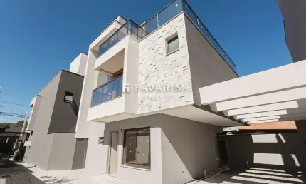 Casa em condomínio fechado com 3 quartos à venda na rua frei fabiano de cristo, jardim das américas, curitiba, 208 m2 por r$ 1.350.000
