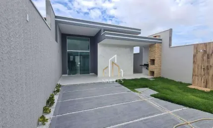 Casa com 3 dormitórios à venda, 105 m² por R$ 430.000,00 - Messejana - Fortaleza/CE