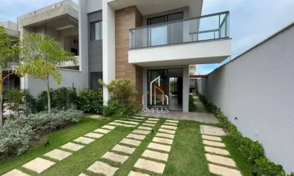 Casa com 4 dormitórios à venda, 131 m² por R$ 705.000,00 - Centro - Eusébio/CE