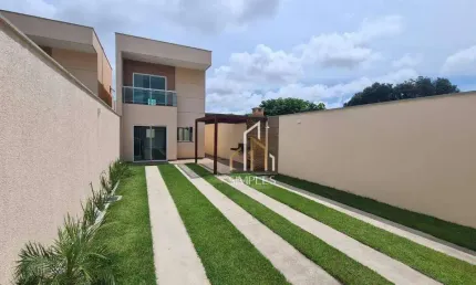 Casa com 3 dormitórios à venda, 93 m² por R$ 419.000 - Eusébio - Eusébio/CE