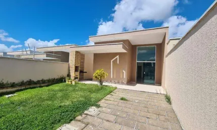 Casa com 3 dormitórios à venda, 108 m² por R$ 410.000,00 - Messejana - Fortaleza/CE