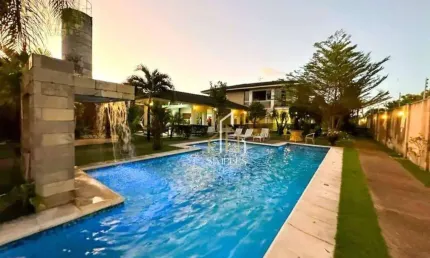 Casa com 6 dormitórios à venda, 481 m² por R$ 1.500.000,00 - Lt Village Eusebio - Aquiraz/CE