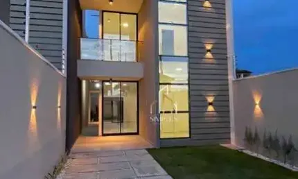 Última Unidade! Casa Duplex no Eusébio com 4 Quartos  por R$ 629.000 - Eusébio/CE