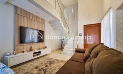 Linda casa a venda em condomínio fechado em Campinas/SP