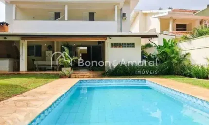 Casa em condomínio fechado com 4 quartos à venda na Avenida Professor Adhelar Matthes, 250, Loteamento Residencial Barão do Café, Campinas