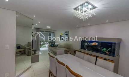 Apartamento à venda com 140m² 3 quartos sendo 1 suíte, 3 banheiros e 1 vaga , Jardim Flamboyant