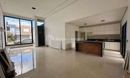 Casa térrea em condomínio com 3 dormitórios, terras da estancia em Paulínia.