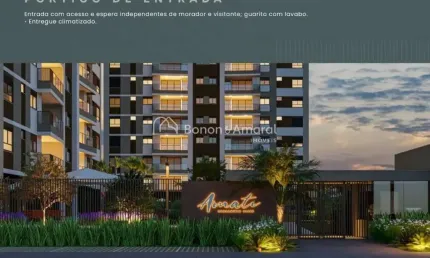 Apartamento novo de 3 quartos no disputado condomínio clube Amati