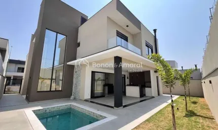 Casa de Condomínio com 241 m² e 3 Quartos, no Residencial Mont&amp;#39;Alcino em Valinhos/SP
