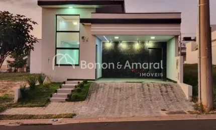 Casa nova à venda com 3 quartos no Condomínio Reserva Monterrey, Monte Mor
