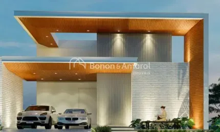 Casa a venda no condomínio santorini, parque brasil 500, paulínia.