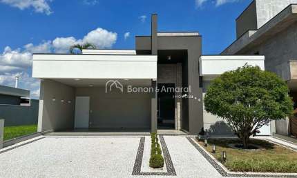Casa térrea à venda no Condomínio Villa Bella Siena, bairro Jardim América, Paulínia.