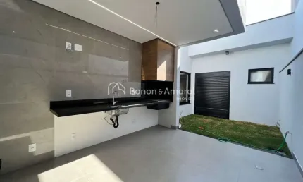 Casa térrea nova à venda no Condomínio Terras da Estância, Vila Monte Alegre, Paulínia.