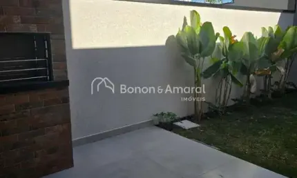 Casa térrea 3 suítes e escritório, à venda, Condomínio Lírios, Paulínia