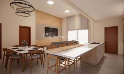 Casa térrea 3 suítes e escritório, à venda, Condomínio Lírios, Paulínia