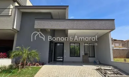 Casa térrea 3 suítes e escritório, à venda, Condomínio Lírios, Paulínia