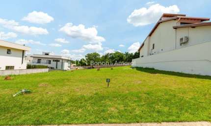 Terreno à venda com 420 m² no Condomínio Reserva do Itamaracá em Valinhos/SP