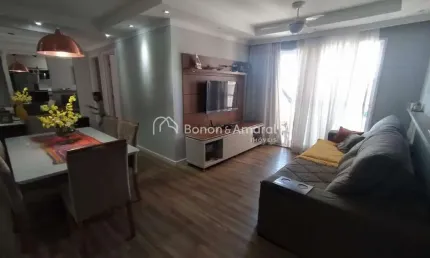 Apartamento de 3 dormitórios no condomínio Dreams Paulínia - 87m²