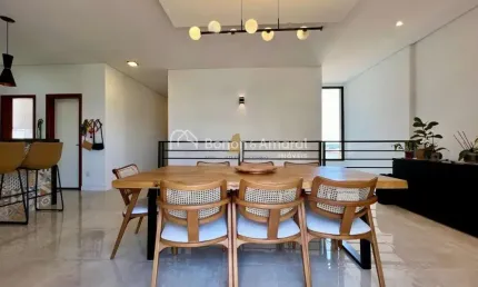 Sobrado invertido de alto padrão em condomínio fechado em valinhos