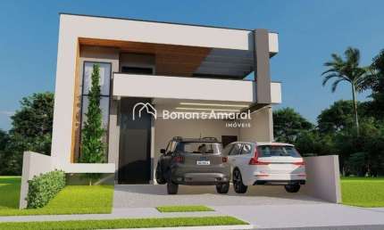 Casa de condomínio com 149 m² e 3 quartos no Terras da Estância em Paulínia/SP