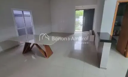 Casa térrea com 3 quartos no Condomínio Campos do Conde I, Bairro João aranha, Paulínia/SP