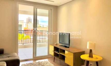 Apartamento mobiliado com 82m² no bairro Taquaral, em Campinas - SP