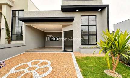 Casa térrea 03 quartos à venda no Condomínio Jardim dos Lírios, Vila monte Alegre, Paulinia/SP