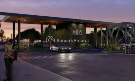 Terreno à venda no condomínio miraj à venda, 200m² em paulínia - sp