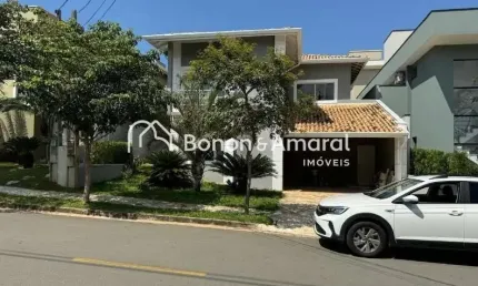 Casa com 3 suítes e lazer privativo no condomínio portal do jequitibá, valinhos