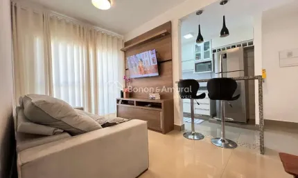 Apartamento para locação com 2 dormitórios sendo 1 suíte no condomínio premiere morumbi - paulínia/sp