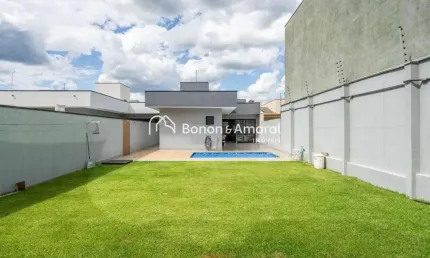 Casa térrea à venda com 3 quartos ( todos suítes) e escritório, terras do fontanário, paulínia