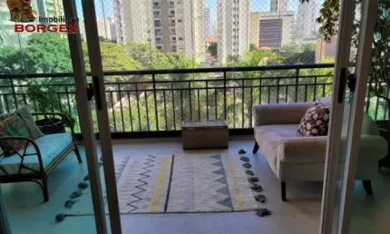 Belíssimo apartamento a venda no brooklin, 3 dormitórios, 2 suites, 2 vagas.