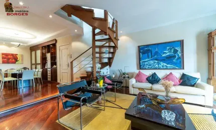 COBERTURA DUPLEX COM ETERNA E ESPETACULAR VISTA NO BROOKLIN