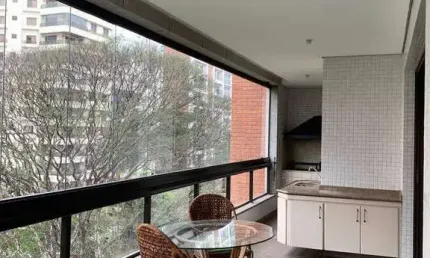 Junto ao ibirapuera-terraço gourmet-335 úteis-1 por andar-lindo!!!!!