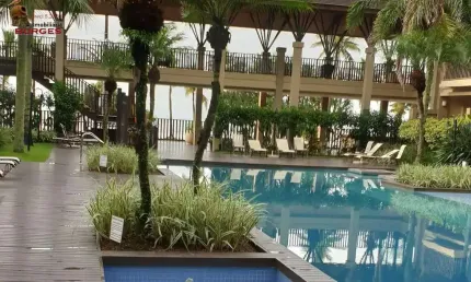 TERRAÇO GOURMET-FRENTE MAR-DÚPLEX-MOBILADO-MELHOR LAZER DO LITORAL-PERMUTO