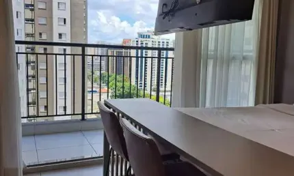 Apartamento com 1 quarto à venda na Alameda Iraé, Moema, São Paulo