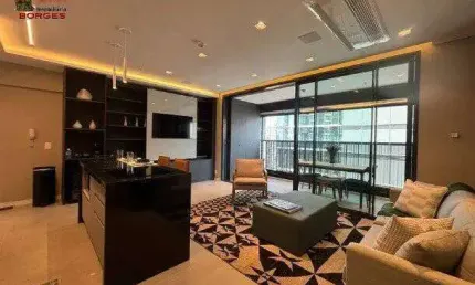 Apartamento com 1 quarto para alugar na Avenida Roque Petroni Júnior, Brooklin, São Paulo