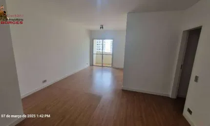 Apartamento 110m² - 3 dormitórios (1suíte) - brooklin para locação.