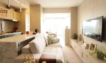 MOEMA MOBILIADO, COM TUDO, ANDAR ALTO, VISTA INCRÍVEL, AO LADO DO METRÔ!!