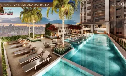 Apartamento com 1 quarto à venda na Avenida Nova Independência, Brooklin, São Paulo