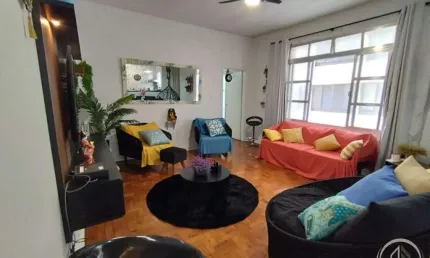 Apartamento para Venda em Santos, Gonzaga, 2 dormitórios, 2 banheiros, 1 vaga