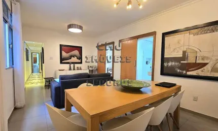 Apartamento para Venda em Santos, Boqueirão, 3 dormitórios, 1 suíte, 2 banheiros
