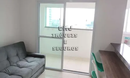 Apartamento para locação em santos, macuco, 1 dormitório, 1 banheiro, 1 vaga
