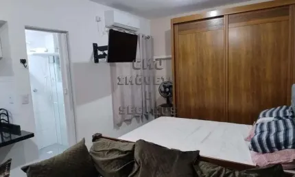 Apartamento para venda em santos, ponta da praia, 1 dormitório, 1 banheiro, 1 vaga