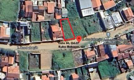 Terreno à venda na Rua dos Babaçús, 123, Belveder Clube dos 500, Guaratinguetá