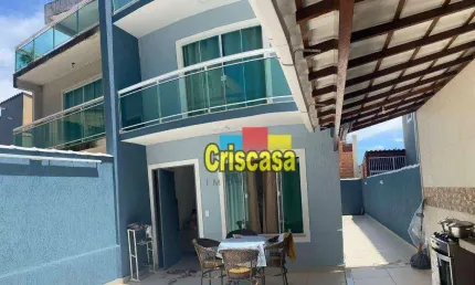 Casa com 3 dormitórios à venda, 117 m² por R$ 600.000,00 - Jardim Bela Vista - Rio das Ostras/RJ