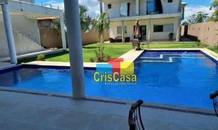 Casa de alto padrão com 3 dormitórios à venda, 490 m² por R$ 1.500.000 - Enseada das Gaivotas - Rio das Ostras/RJ