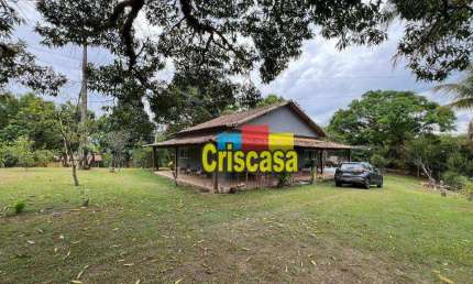 Sítio com 3 dormitórios à venda, 7161 m² por R$ 800.000,00 - Vila Verde - Rio das Ostras/RJ