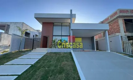 Casa com 3 dormitórios à venda, 210 m² por r$ 1.700.000,00 - alphaville 2 - rio das ostras/rj